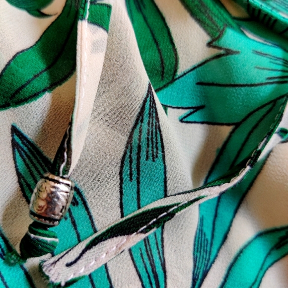 Tropical palm 🌴 print maxi - Picture 3 of 13